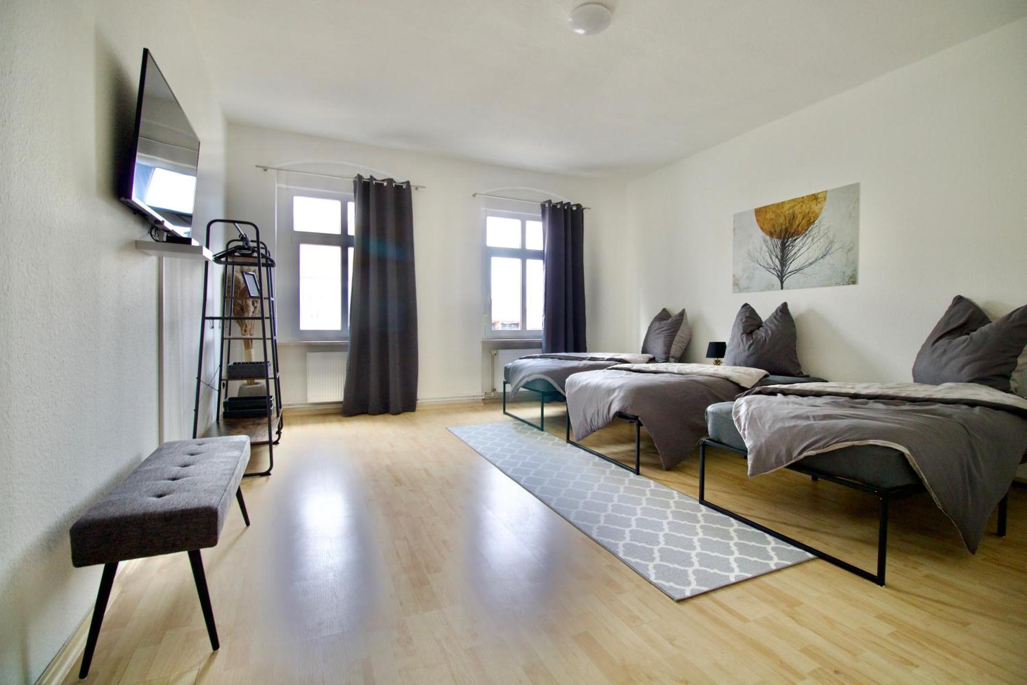 Gemuetliches Innenstadtnest, Zentrale Lage, 88Qm, Kostenfreier Parkplatz, Fuer Bis Zu 6 Personen Cottbus Exterior foto